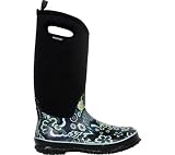 Bogs Women's Classic High Paisley Boot,Blue,11 M US