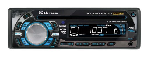 Boss Audio 725CA CD MP3 Receiver w Detachable Front Panel