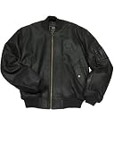 Alpha Industries MA-1 Leather Jacket