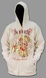 Avirex - Avirex "Venom" Mens Zip Up Hoody - Off White