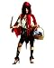 Rubie's Costume Co Women's Deluxe Little Dead Riding Hood Costume