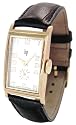 Lip 1663032 Sir Winston Churchill Analogue Watch with Chrome Plated Case Gold Dial