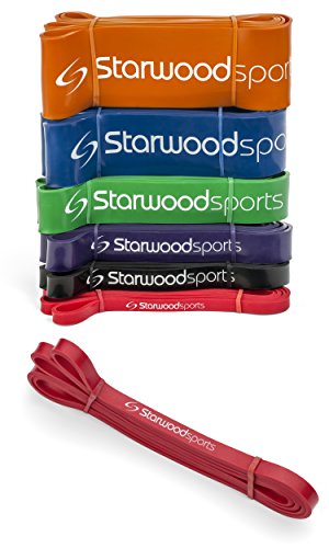 Resistance Band / Pull Up Band - Exercise Band for Crossfit, Powerlifting & Assisted Pull Ups / Mobility Band (One Band Per Set) - For Men and Women - Lifetime Guarantee (Red 15 - 35 lbs) Resistance Band / Pull Up Band - Exercise Band for Crossfit, Powerlifting & Assisted Pull Ups / Mobility Band (One Band Per Set) - For Men and Women - Lifetime Guarantee (Red 15 - 35 lbs)