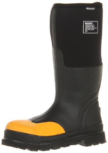 Bogs Men's Rancher Steel Toe Boot,Black,13 M