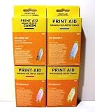 SET OF FIVE CANON COMPATIBLE INKJET CARTRIDGES - 1 X LARGE BLACK BCI-3, 1 X BCI-6 BLACK, 1 X BCI-6 CYAN, 1 X BCI-6 MAGENTA, 1 X BCI-6 YELLOW - IP4000 IP4000R IP5000 MP750 MP780 I865..