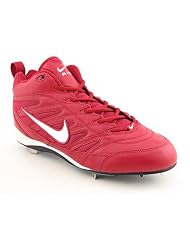 Nike Air Show 3/4 Baseball Cleats Shoes Red Mens Nike Air Show 3/4 Baseball Cleats Shoes Red Mens