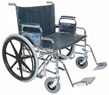 Tuffy Bariatric Wheelchair - 22''W x 20''D w/ Elevating Legrests
