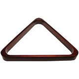 Deluxe Wood Pool Ball Triangle, Mahogany