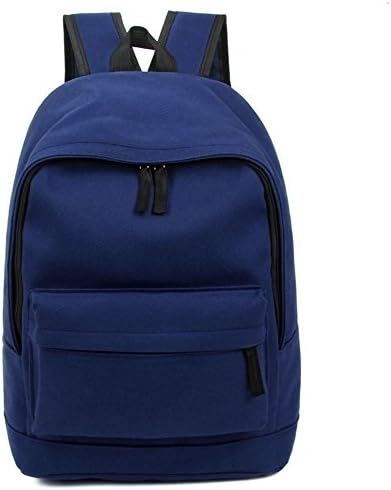 Yatupei Canvas Personalized Cool School Book Bags Girls Backpacks for Teens Deep Blue
