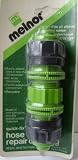 Quick Fix Garden Hose Repair Coupling - Male and Female Ends - Fits all plastic and rubber garden hoses from 7/16 inches to 3/4 inches - No tools necessary