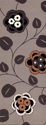 Nouveau Bloom Art Poster PRINT Design show 5x14