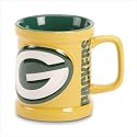 GREEN BAY PACKERS 11 oz. Team Logo Sculpted Coffee Mug