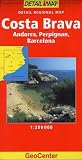 Costa Brava/Andorra (GeoCenter Detail Map)