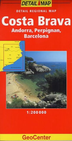 City Travel Guides Discounted  Books : Costa Brava/Andorra (GeoCenter Detail Map)