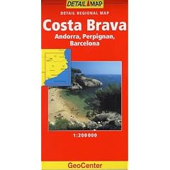 Costa Brava/Andorra (GeoCenter Detail Map)