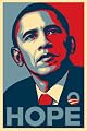 Barack Obama Poster ~ Hope ~ By Shepard Fairey ~ 16x20