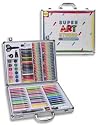 Alex Super Art Studio in 14.5" Folding Case with 150 Pieces of Art Materials