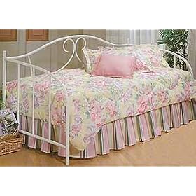 Roberta Complete Metal Daybed Frame w Trundle