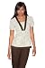 41H18VsCuhL. SL75  Skechers Scrubs Check In V Neck Empire Waist Scrub Top XL