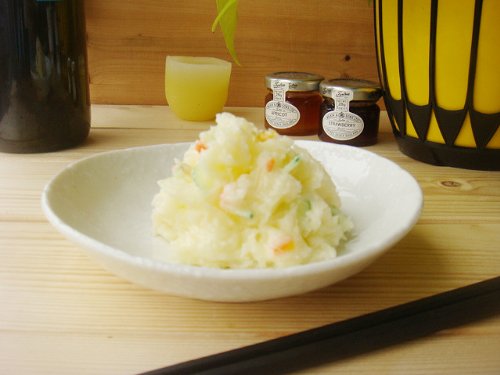粉引風 銘々小皿