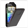 Ledertasche f�r das HTC Sensation inklusive Displayfolie Black