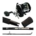 Okuma Convector 45D / Blue Diamond Trolling Rod Combo Rod: 7' 6" Medium (BDC 762ML)