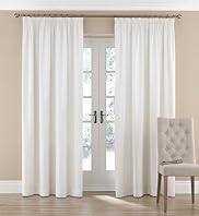 Faux Silk Pencil Pleat Curtains