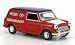 Bild: Mini Van, rot/blau, Agfa Gevaert, Modellauto, Fertigmodell, Oxford 1:43