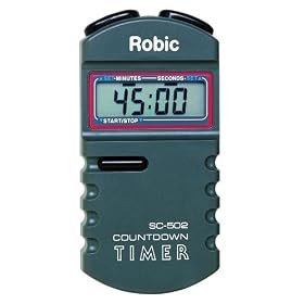 Robic SC-502-Countdown Handheld Countdown Timer with Completion Alarm