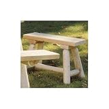 Buy Bench Straight 2ft - 2 Per Box by Rustic Natural Cedar Furniture