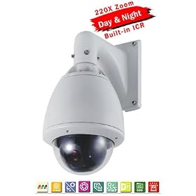1/4inch Sony HAD CCD 480 Tv Line 23x Zoom PTZ Camera (Ul Listed)