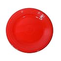 Fiesta Scarlet 466 10-1/2-Inch Dinner Plates, Set of 4