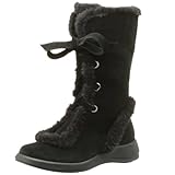 IMAGE OF Aerosoles Women's Squishing Trip Mid-Calf Boot,Black Suede,9 M US