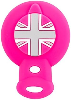 MJACK Remote Key Silicone Protecting Key Case Cover Fob Holder 3 Buttons For BMW Mini Cooper Clubman Paceman Coupe Convertible Hardtop Roadster Countryman