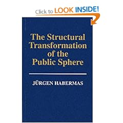 The Structural Transformation of the Public Sphere: Inquiry into a Category of Bourgeois Society