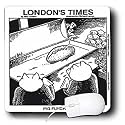 Londons Times Funny Animals Cartoons - Pig Funerals - Mouse Pads