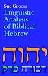 Linguistic Analysis of Biblical Hebrew