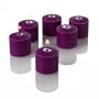 10 Hour Votive Candles Purple Mulberry Scented Set of 72