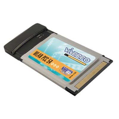 VIVANCO WLAN Adapter Notebook Card - wireless 802.11b / 802.11g mit LED