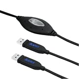 Hama USB 2.0 PC-Linkkabel, 2 m