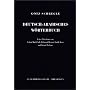 Deutsch-Arabisches W�rterbuch: 35.000 Haupteintr�ge. Arabisch ohne Umschrift. Grundlage ist das �gyptisch-Arabisch mit Wortschatz aus Wissenschaft, Wirtschaft und Technik