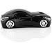 Wireless Sport Car Mouse Optical Mouse Gaming Mouse Mice Ergonomic Design for Computer Laptop Black Color