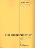 Produkt-Bild: "Nebeneinanderlinien" zwei Spielpartituren f&uuml;r zwei Fagotte von Gerald Resch