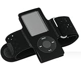 Premium High Quality Adjustable Armband Sports Gym Carrying Case Cover for Apple iPod ipod nano 4th Generation Sport Armband Black