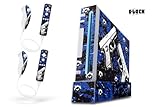 Nintendo Wii Console Skin - Guns Blue