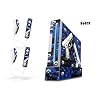 Nintendo Wii Console Skin Guns Black