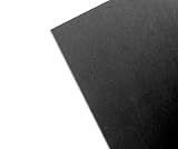 Kydex-T Sheet - .093" / 3/32" Thick, Calcutta Black, 12" x 12" - Pick: Color, Thickness, Size