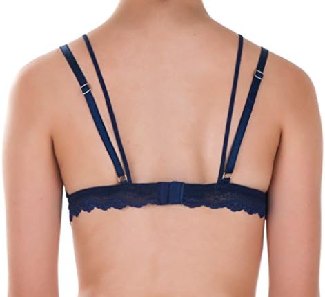 Trussa Women's Sexy Strappy Lace bralette One Size
