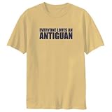 T-Shirt Sand  Everyone Loves Antiguan  Antigua And Barbuda Country