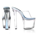 Pleaser Shoes WomenOs FANTASY-701/701H 7 Open Toe Mule, Available in 5 Colors